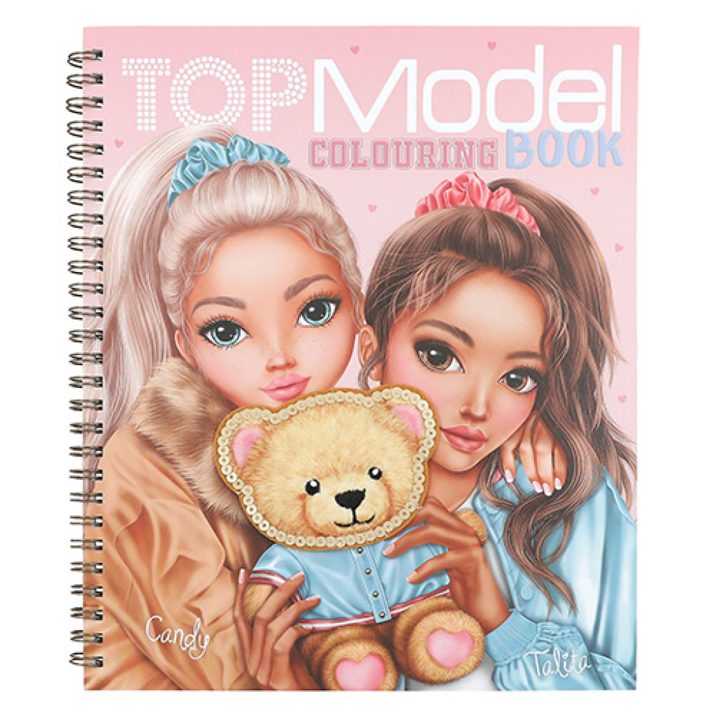 Top Model Omalovánka | Top Model Colouring Book, Candy, Talita & medvídek